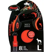 Flexi Xtreme reim-bånd orange, 5 m - L: inntil 65 kg