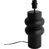 QAZQA Design bordlampe svart keramikk 17 cm uten skjerm - Alisia