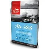Orijen Six Fish Complete Dry Dog Food 11.4kg