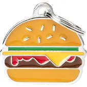 My Family Burger Kjæledyr Tag