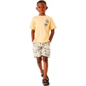 Garcia T skjorte D35718 Ivory (122 / 7 år)