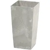 Prosperplast 7.2l Urbi Square Beton Effect Collection 17x17x32.5 Cm Blomsterpotte