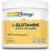 Solaray L-glutaminpulver Nøytral 300gr