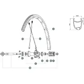 Mavic R-sys Slr Bakfelg