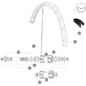 Mavic Xa Elite Tubeless Felg