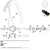 Mavic Ksyrium Pro Carbon Sl Ust Disc Bakfelg