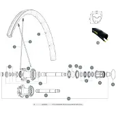 Mavic Ksyrium Pro Allroad 2016 Bakre Eiker 12 Enheter
