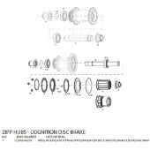 Zipp Endekapper For Kognisjonsplate Baknav Sram