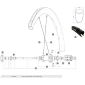 Mavic Cosmic Pro Carbon Ust Rear Felg