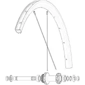 Mavic Ksyrium 30 Disc Eiker 12 Enheter