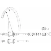 Mavic Crossmax Pro 19 29´´ Bakre Eiker