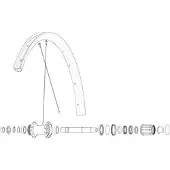 Mavic Rear Allroad Pro Carbon Sl Landeveissykkel Felg