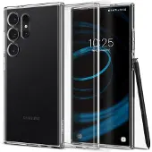 Spigen Samsung Galaxy S24 Ultra Liquid Crystal TPU Deksel - Gjennomsiktig
