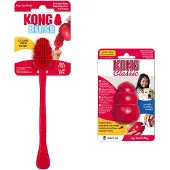 Kong Sparesett: Classic + rengjøringsbørste – Classic S (7 cm)+ rengjøringsbørste S-XXL