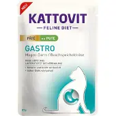 Kattovit Økonomipakke Gastro Paté 30 x 85 g – med kalkun