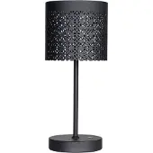 By Rydens Maison LED-bordlampe batteri IP44 svart