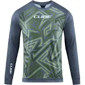 Cube Atx Tm Langarmet Enduro-sykkeltrøye