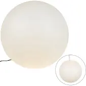 QAZQA Moderne utendørslampe hvit 77 cm IP65 - Nura