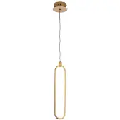 Schuller Valencia Colette LED-hengelampe, rosa gull, 1 lyskilde