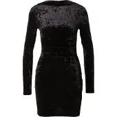Superdry Velvet Longsleeved Mini Kjole Med Lange Ermer