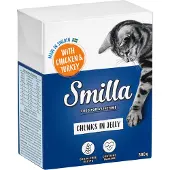 Smilla Biter i gelé 24 x 380 g - Kylling & kalkun