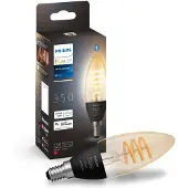 Philips Hue White Ambiance Filament E14 Candle 1-Pack