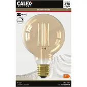 Calex E27 G95 LED 4,5W LED filament gull 821