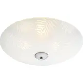 Markslöjd Taklampe Blad av glass, Ø 43 cm
