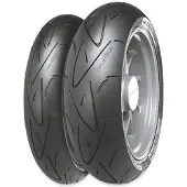Continental Contisportattack Tl 58w Motorsykkel Sport-touring Fordekk