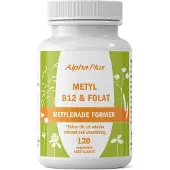 Alpha Plus Vitamin B12 og folat 120 sugetabletter