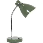 Steinhauer Bordlampe Spring, justerbar arm, grønn