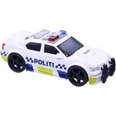 Impulse Toys Politibil m/lys og lyd 19cm