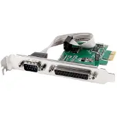 Gembird PEX-COMLPT-01 - Parallell/seriell adapter - PCIe 3.0 x4 - IEEE 1284 x 1 + RS-232 x 1
