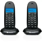 Motorola 107c1002cb+ Duo Trådløs Fasttelefon
