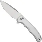CIVIVI Praxis Button Lock Silver