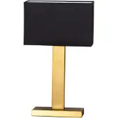 By Rydens Prime bordlampe høyde 47 cm gull/svart
