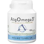 Helhetshälsa AlgOmega3 100 kapsler