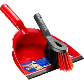 Vileda 2-in-1 Short Hand Brush Set
