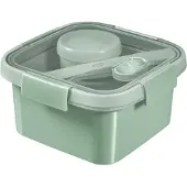 Curver firkantet matoppbevaringsboks LUNCH KIT med lokk