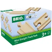 BRIO World Rette skinner - 4 Deler - Mini - Tre 33393 - - OneSize - Togskinner