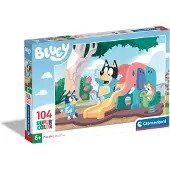 Bluey Puslespil Bluey, 104 brikker