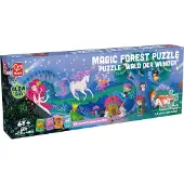 Hape Magisk Skog Fluor Puslespill 200 Stykker