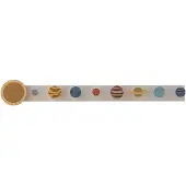 Bloomingville MINI Space knaggrekke, multicolor FSC100%, MDF