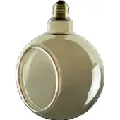 Segula flytende LED-globe G150 E27 6W røyk 90°