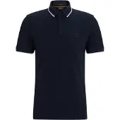 BOSS for man. 50507699 Passertip navy polo shirt (XL), Casual, Cotton, Short sleeve