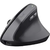 Trust TM-270 - Mus - ergonomisk - høyrehendt - optisk - 6 knapper - trådløs - 2.4 GHz - USB trådløs mottaker - svart