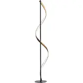 Paul Neuhaus Q-Swing gulvlampe antrasitt/messing
