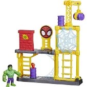 Marvel Friends Hulk Spidey Og Hans Fantastiske Lekeplassfigur