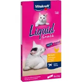 Vitakraft Cat Liquid-Snack - Kylling + taurin - 6 x 15 g