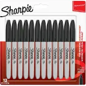Sharpie Permanent Tusj Med Tynn Spiss